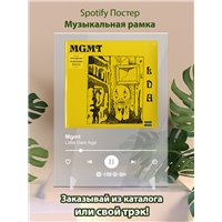 Портреты картины репродукции на заказ - Mgmt - Little Dark Age - постер Spotify