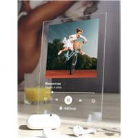 Портреты картины репродукции на заказ - Монеточка - Падать в грязь - постер Spotify