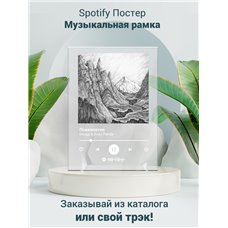 Картина на холсте по фото Модульные картины Печать портретов на холсте Miyagi Andy Panda - Психопатия - постер Spotify