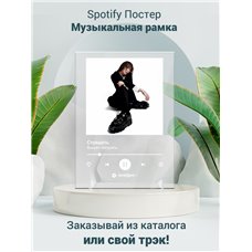 Картина на холсте по фото Модульные картины Печать портретов на холсте Вышел покурить - Страдать - постер Spotify