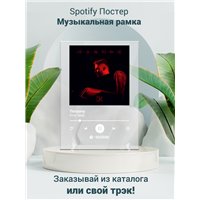Портреты картины репродукции на заказ - Егор Крид - Потрачу - постер Spotify