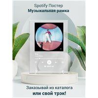 Портреты картины репродукции на заказ - Harry Styles - She - постер Spotify