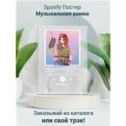 Алена Швец - Машина для убийств - постер Spotify - Модульная картины, Репродукции, Декоративные панно, Декор стен
