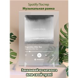 Cigarettes After Sex - Hentai - постер Spotify - Модульная картины, Репродукции, Декоративные панно, Декор стен