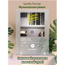 Картина на холсте по фото Модульные картины Печать портретов на холсте Валентин Стрыкало - Знаешь, Таня - постер Spotify