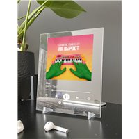 Портреты картины репродукции на заказ - Дайте Танк - Мы - постер Spotify