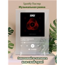 Картина на холсте по фото Модульные картины Печать портретов на холсте Грот feat. Слот - Узники Горизонта - постер Spotify