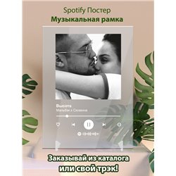 Мальбэк x Сюзанна – Высота - постер Spotify - Модульная картины, Репродукции, Декоративные панно, Декор стен