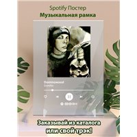 Портреты картины репродукции на заказ - DomiNo Dominowood - постер Spotify