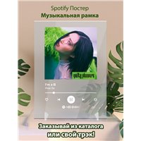 Портреты картины репродукции на заказ - Hwasa - Im a - постер Spotify