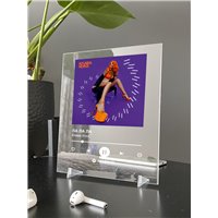 Портреты картины репродукции на заказ - Клава Кока - ЛА ЛА ЛА - постер Spotify
