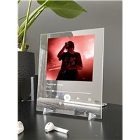Портреты картины репродукции на заказ - Face - Тысячи птиц - постер Spotify