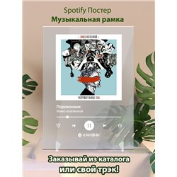 Мимо вселенной - подоконник - постер Spotify - Модульная картины, Репродукции, Декоративные панно, Декор стен