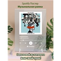 Портреты картины репродукции на заказ - Мимо вселенной - подоконник - постер Spotify