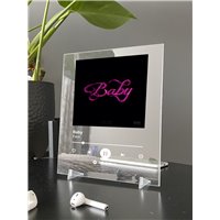Портреты картины репродукции на заказ - Face - Baby - постер Spotify