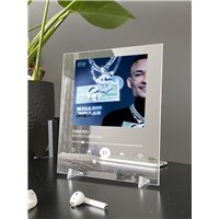 Портреты картины репродукции на заказ - MORGENSHTERN - DINERO - постер Spotify