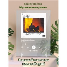 Картина на холсте по фото Модульные картины Печать портретов на холсте bxdxnx - Lost on the Touge - постер Spotify
