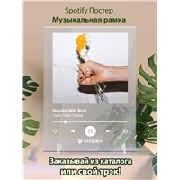 Портреты картины репродукции на заказ - Heads Will Roll - Yeah Yeah Yeahs - постер Spotify