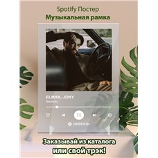 Картина на холсте по фото Модульные картины Печать портретов на холсте ELMAN, JONY - Балкон - постер Spotify