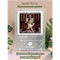 Портреты картины репродукции на заказ - Lana Del Rey - Dealer - постер Spotify