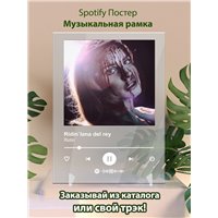 Портреты картины репродукции на заказ - Ridin`lana del rey - Ridin` - постер Spotify
