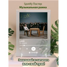 Картина на холсте по фото Модульные картины Печать портретов на холсте LIZER - Не сегодня - постер Spotify