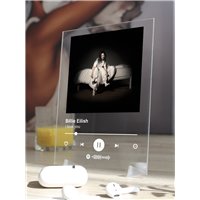 Портреты картины репродукции на заказ - Billie Eilish- I love you - постер Spotify
