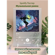 Картина на холсте по фото Модульные картины Печать портретов на холсте ЛСП - Ууу - постер Spotify