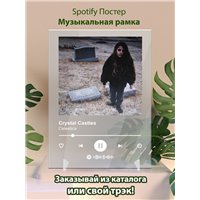 Портреты картины репродукции на заказ - Crystal Castles - Celestica - постер Spotify