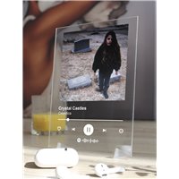 Портреты картины репродукции на заказ - Crystal Castles - Celestica - постер Spotify