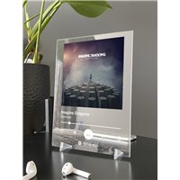 Портреты картины репродукции на заказ - Imagine Dragons - Demons - постер Spotify