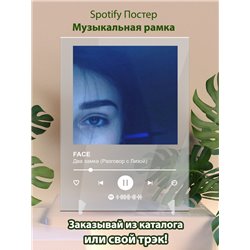 FACE - Два замка (Разговор с Лизой) - постер Spotify - Модульная картины, Репродукции, Декоративные панно, Декор стен