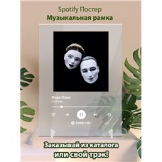 Картина на холсте по фото Модульные картины Печать портретов на холсте Ic3Peak - Плак-Плак - постер Spotify