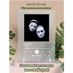 Ic3Peak - Плак-Плак - постер Spotify - Модульная картины, Репродукции, Декоративные панно, Декор стен
