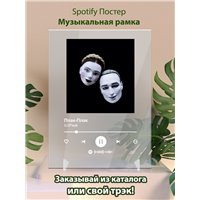 Портреты картины репродукции на заказ - Ic3Peak - Плак-Плак - постер Spotify