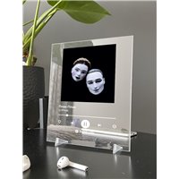 Портреты картины репродукции на заказ - Ic3Peak - Плак-Плак - постер Spotify