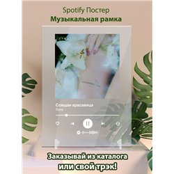 Луна - Спящая красавица - постер Spotify - Модульная картины, Репродукции, Декоративные панно, Декор стен