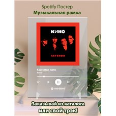 Картина на холсте по фото Модульные картины Печать портретов на холсте Кино - Кончится лето - постер Spotify