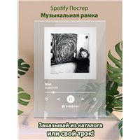 Портреты картины репродукции на заказ - Ssshhhiiittt - Май - постер Spotify