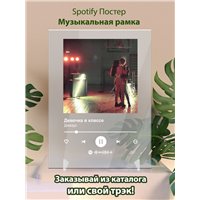 Портреты картины репродукции на заказ - Джизус - Девочка в классе - постер Spotify