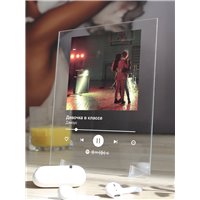 Портреты картины репродукции на заказ - Джизус - Девочка в классе - постер Spotify