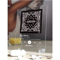 Портреты картины репродукции на заказ - BBT Kizaru tape - Mama Makusa - постер Spotify