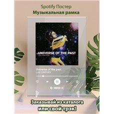 Картина на холсте по фото Модульные картины Печать портретов на холсте Lxst CXNTURY - Universe of the past - постер Spotify
