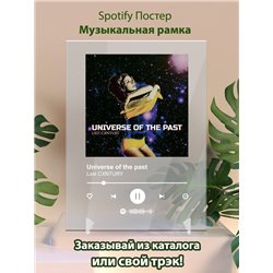 Lxst CXNTURY - Universe of the past - постер Spotify - Модульная картины, Репродукции, Декоративные панно, Декор стен