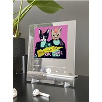 Портреты картины репродукции на заказ - кис-кис - кирилл - постер Spotify