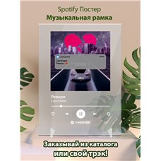 Картина на холсте по фото Модульные картины Печать портретов на холсте Liza Evans - Ревную - постер Spotify