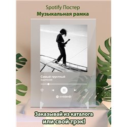Ssshhhiiittt - Самый грустный - постер Spotify - Модульная картины, Репродукции, Декоративные панно, Декор стен