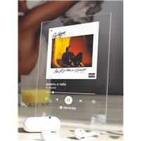 Портреты картины репродукции на заказ - By Индия - думать о тебе - постер Spotify