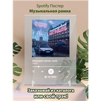 Портреты картины репродукции на заказ - GSPD - Молодой значит злой - постер Spotify