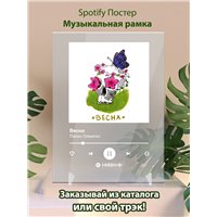 Портреты картины репродукции на заказ - Папин Олимпос - Весна - постер Spotify
